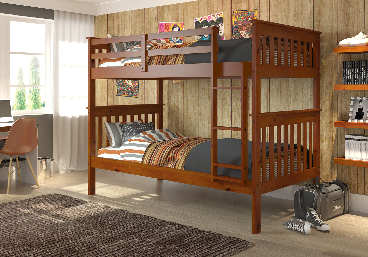 Savana Twin Over Twin Bunk Bed