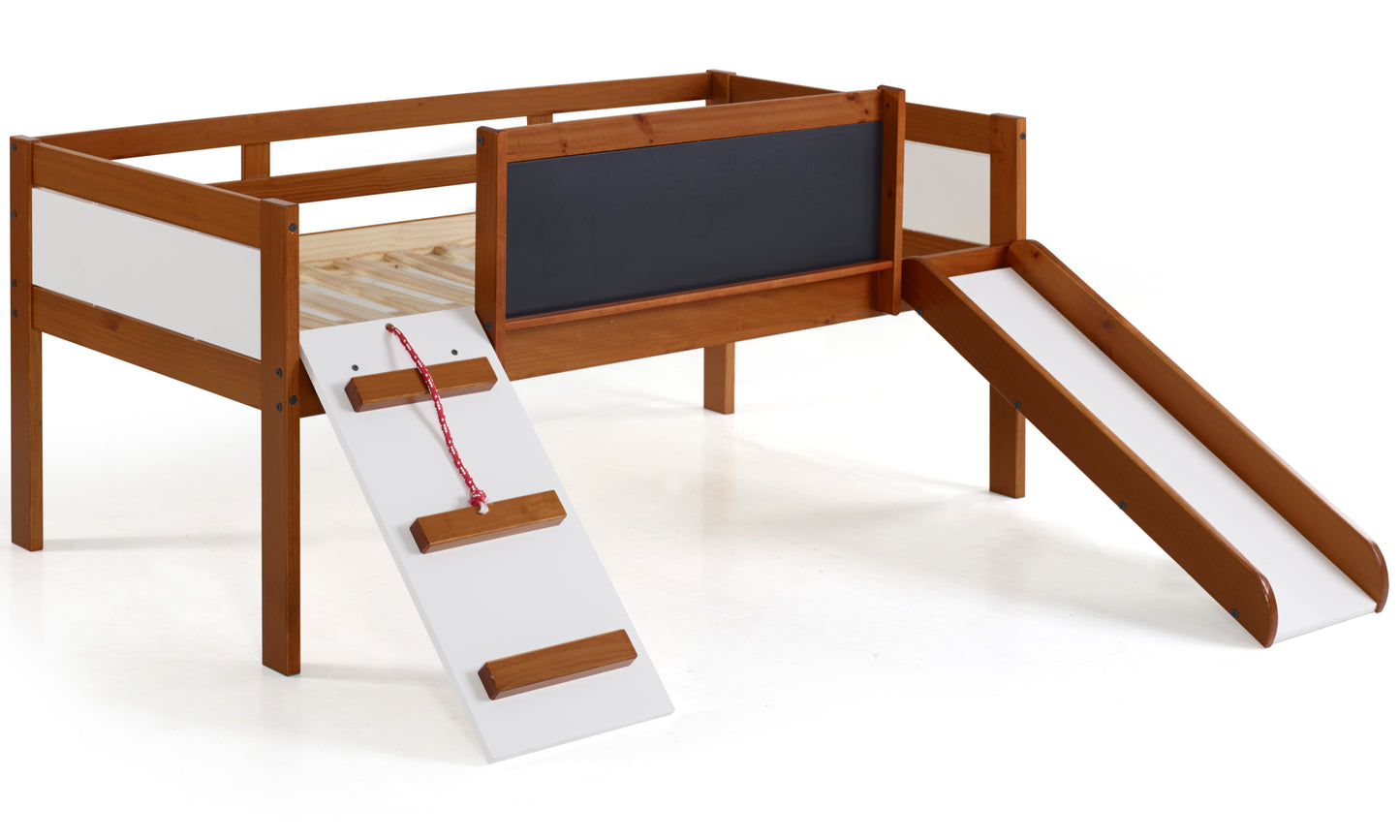 Twin Espresso Junior Low Loft Bed