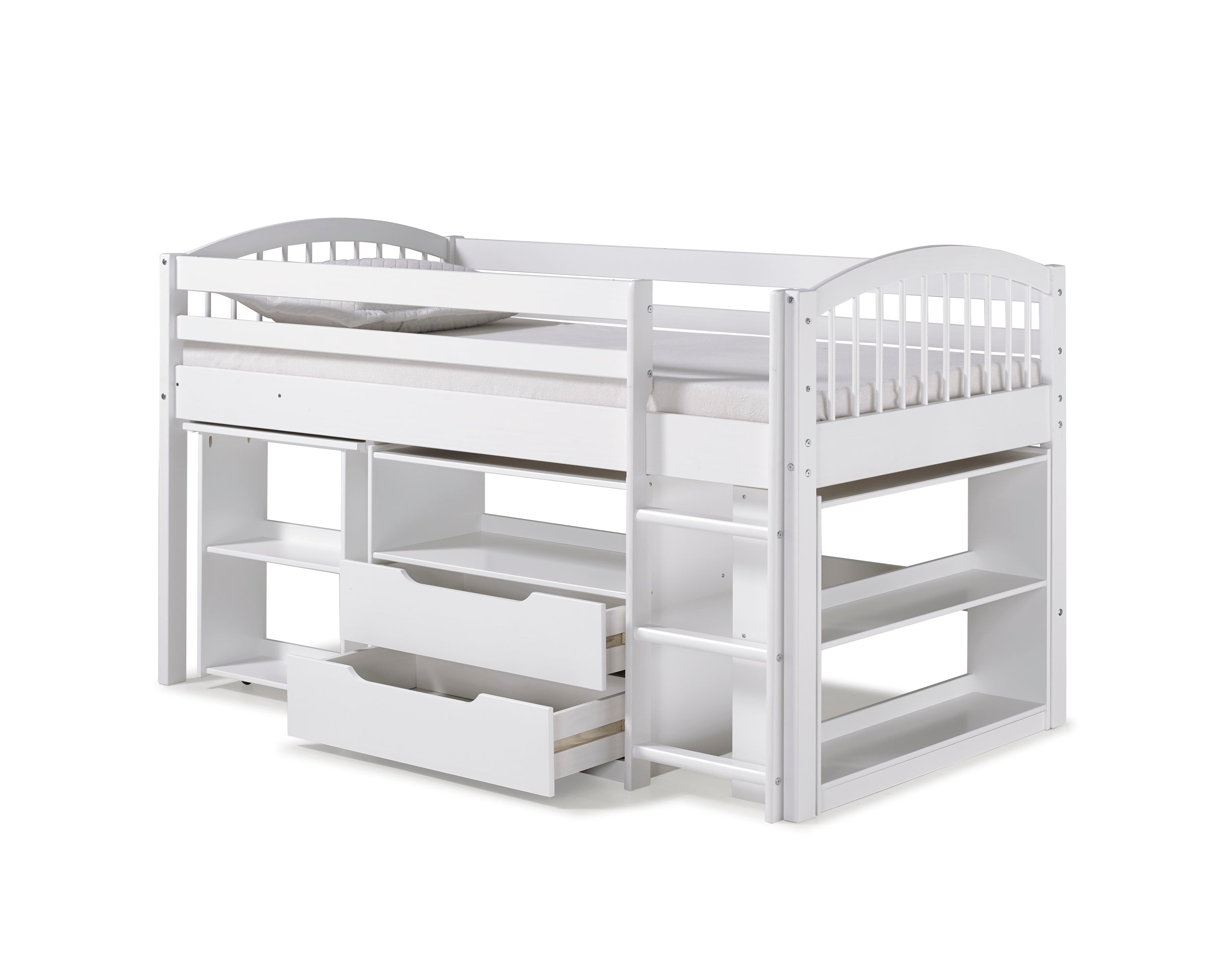 White junior hotsell loft bed